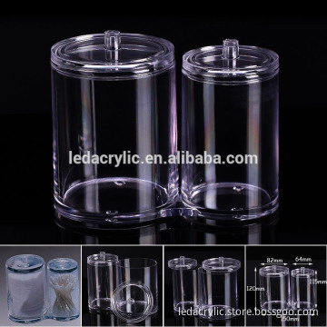 Cotton Swab Display Jewelry Box Cosmetic organizer makeup Acrylic Case